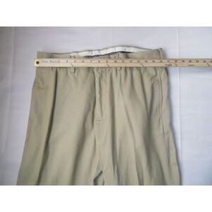 POLO GOLF Pants Ralph Lauren Cotton Wool Khaki 34 x 30 Pre-Owned